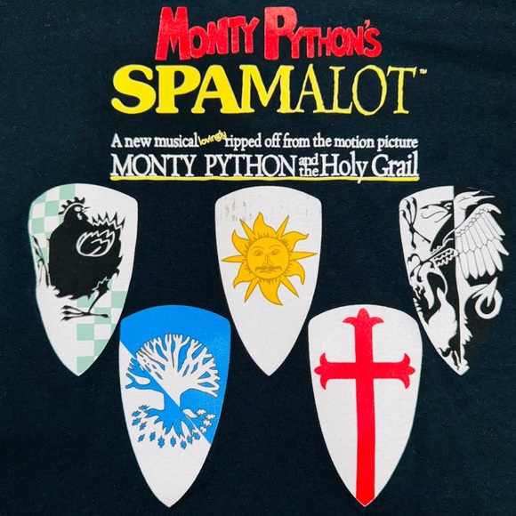 Vintage Y2K Monty Python’s Spamalot Musical Tee Shirt, Unisex Sz M - Picture 6 of 9